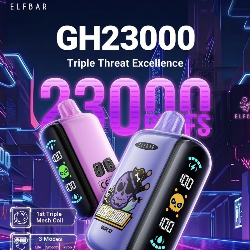 Elfbar GH23000: Pod Descartável com 23000 Puffs