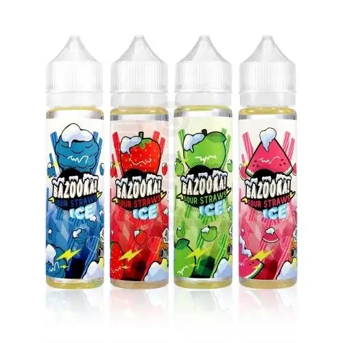 Bazooka! Sour Straws – FreeBase – 60ml 3mg