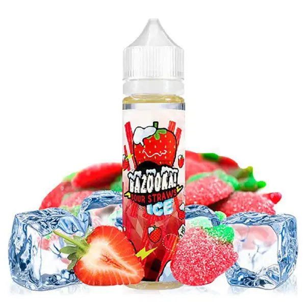 Bazooka! Sour Straws – FreeBase – 60ml 3mg