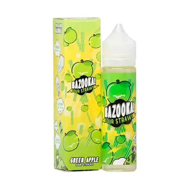 Caixa Bazooka! Sour Straws – FreeBase – 60ml - 10 unidades