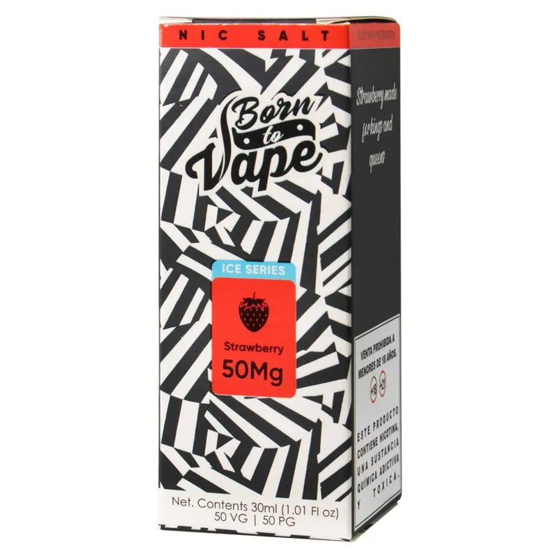 Caixa BORN TO VAPE NIC SALT 30ML (50MG) 10 unidades