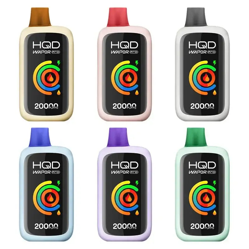 CAIXA HQD WAPOR PRO 20.000 PUFFS - 10 UNIDADES