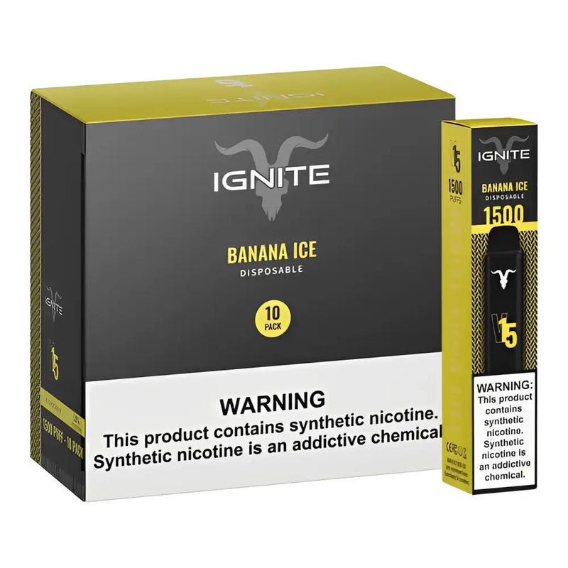 CAIXA IGNITE V15 com 10 UNIDADES VAPERS - 1 CAIXA