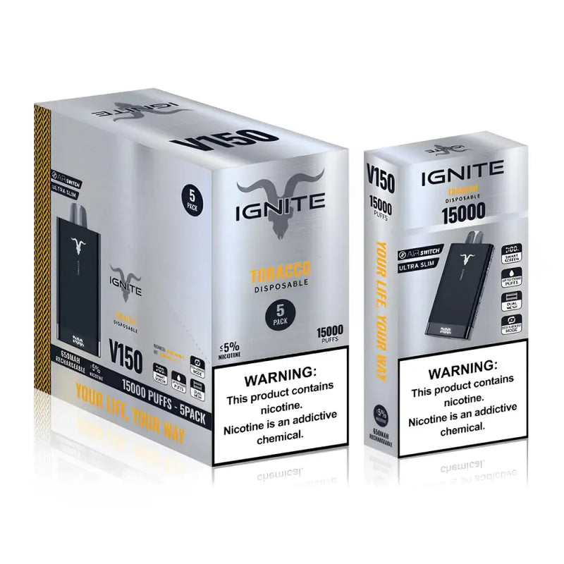 CAIXA IGNITE V150 15000 puffs- 10 UNIDADES