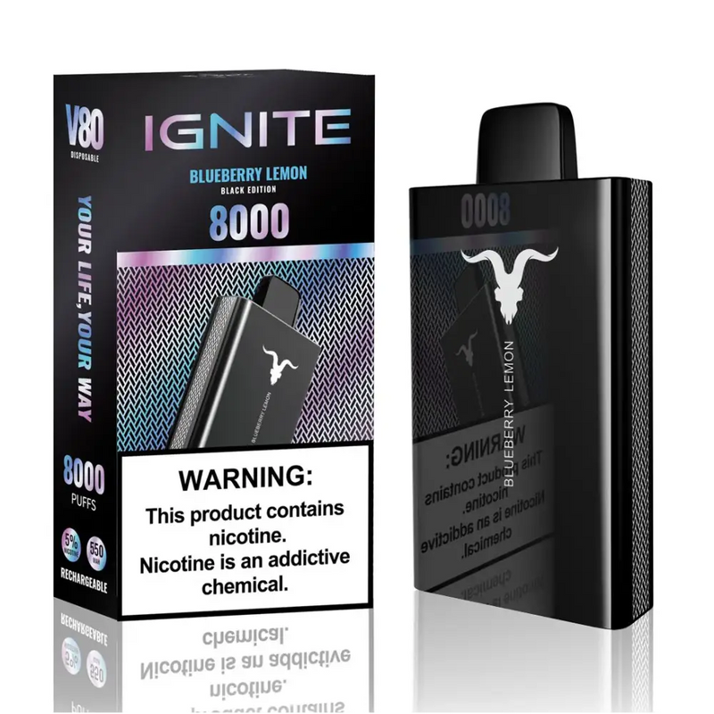 CAIXA IGNITE V80 8000 puffs – 10 UNIDADES