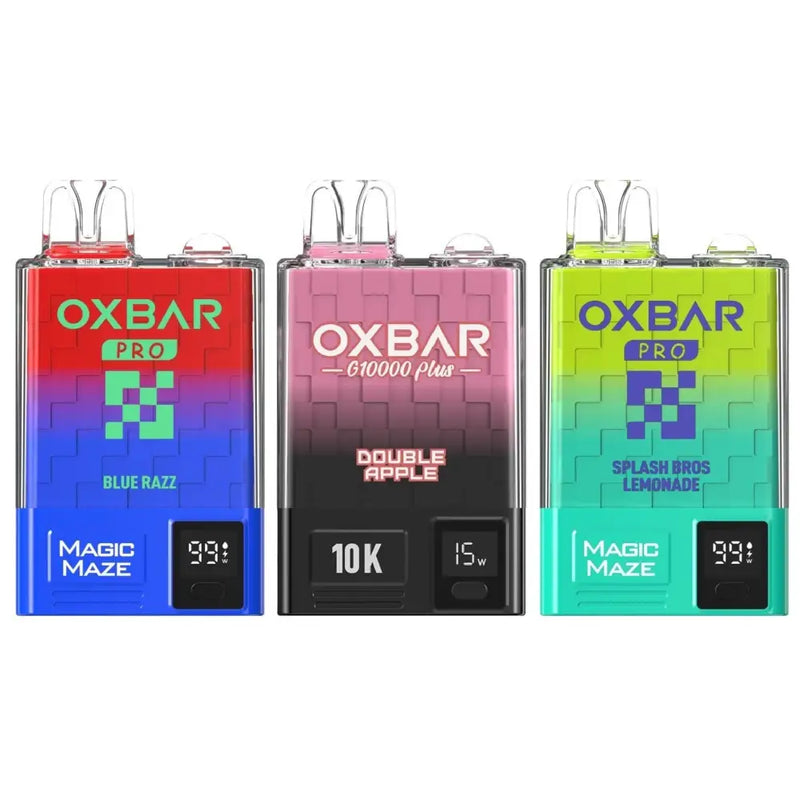 CAIXA OXBAR 10.000 PUffS – 10 UNIDADES