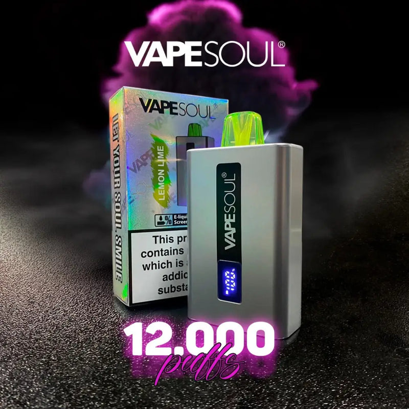 caixa Vapesoul V-120 12.000 Puffs 10 unidades