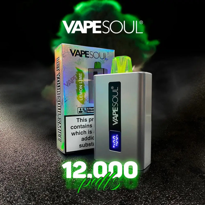 caixa Vapesoul V-120 12.000 Puffs 10 unidades