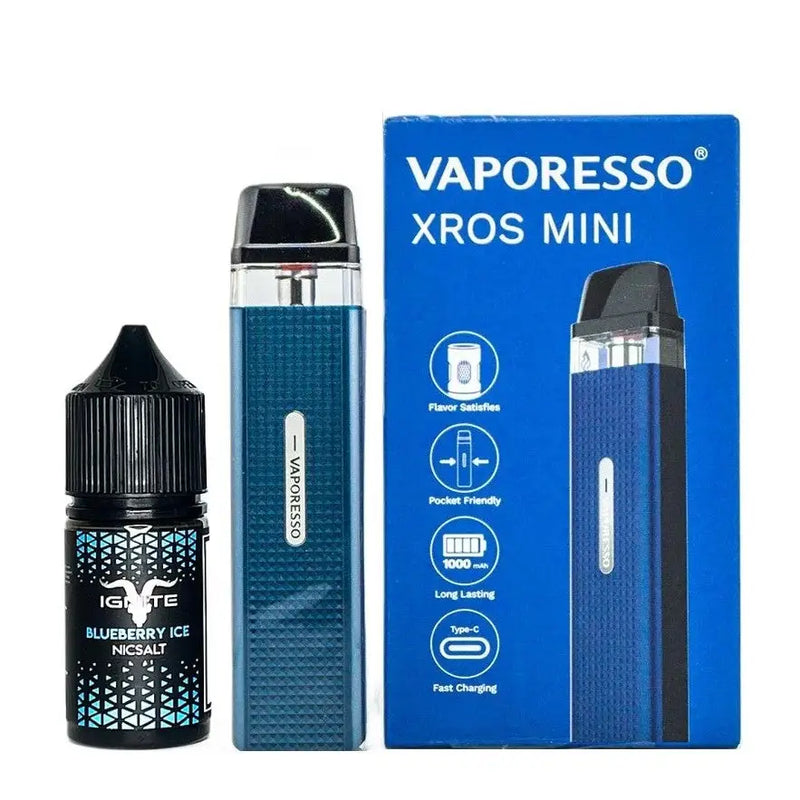 Combo Pod System XROS Mini Vaporesso + Ignite Salt 35 MG