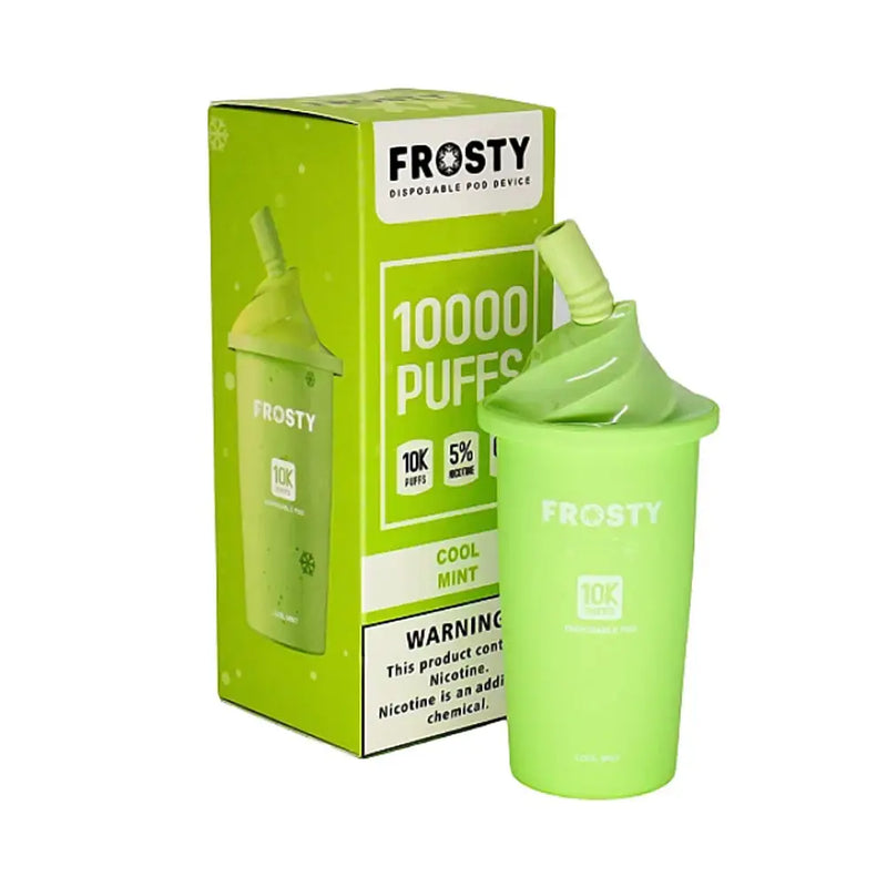 Frosty 10000 Puffs - 10 unidades - Cool Mint - pod