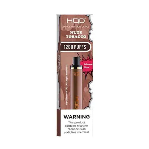 HQD Cuvie PLUS | Nuts Tobacco