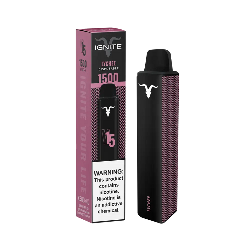 IGNITE V15 PODS DESCARTÁVEIS 5.0% (1500 PUFF)