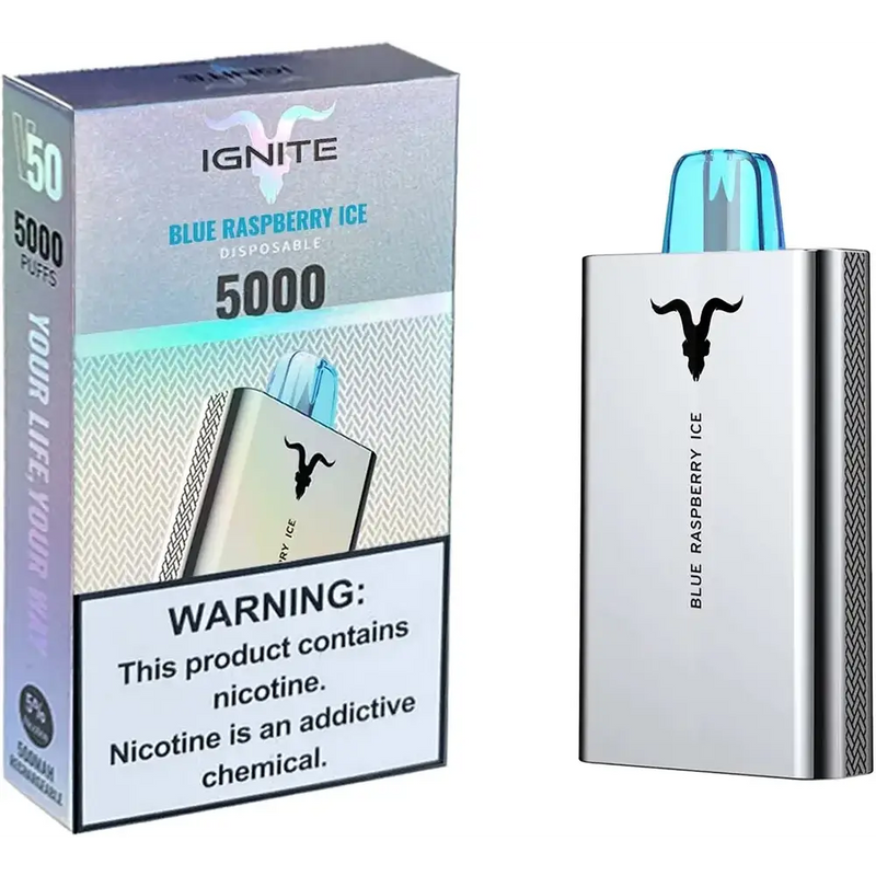 IGNITE V50 | Blue Raspberry Ice