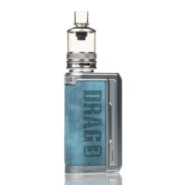 Kit Drag 3 177W Tc Com Tanque TPP - VOOPOO - Prussian Blue - Cigarros eletrônicos e vaporizadores