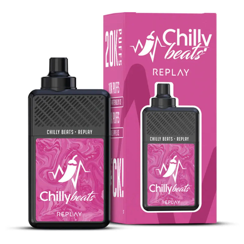 Pod Descartavel Chilly Beats 20000 puffs - Berries Watermelon Ice + Double Apple Ice - Pod descartavel