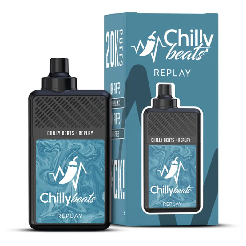 Pod Descartavel Chilly Beats 20000 puffs - Double Melon Ice + Brain Freeze Ice - Pod descartavel