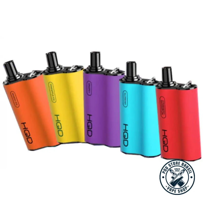 Pod Descartável - HQD - 5500 Puffs - 5% - Cigarros eletrônicos e vaporizadores