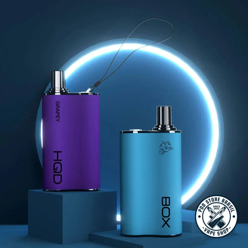 Pod Descartável - HQD - 5500 Puffs - 5% - Cigarros eletrônicos e vaporizadores