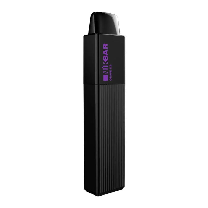 Pod Descartável - Nikbar - 2500 Puffs - 5% - Grape Ice - Cigarros eletrônicos e vaporizadores