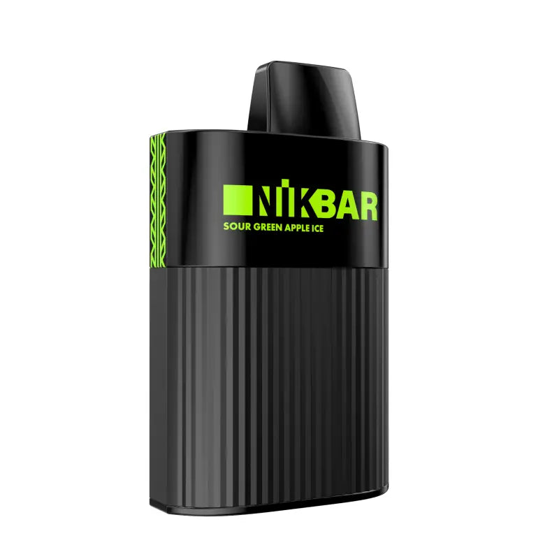 Pod Descartável - Nikbar - 5000 Puffs - 5% - Sour Green Apple Ice - pod