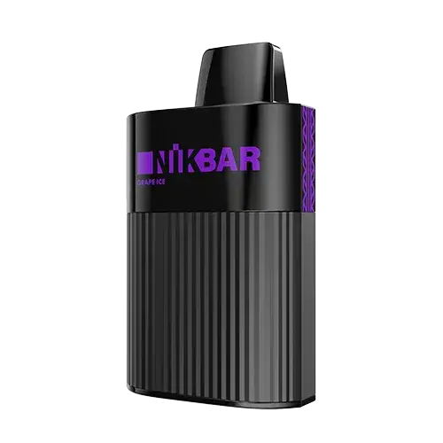 Pod Descartável - Nikbar - 6000 Puffs - 5% - Grape Ice - pod