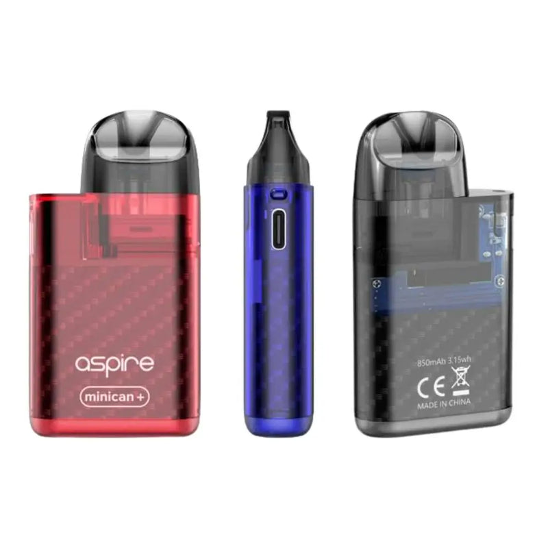 Pod System Minican + - Aspire - Semitransparent Green - pod system