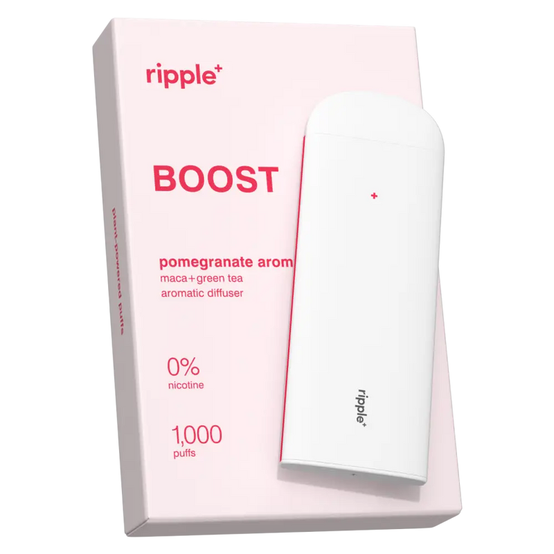 RIPPLE + BOOST 1K Puffs | Pomegranate