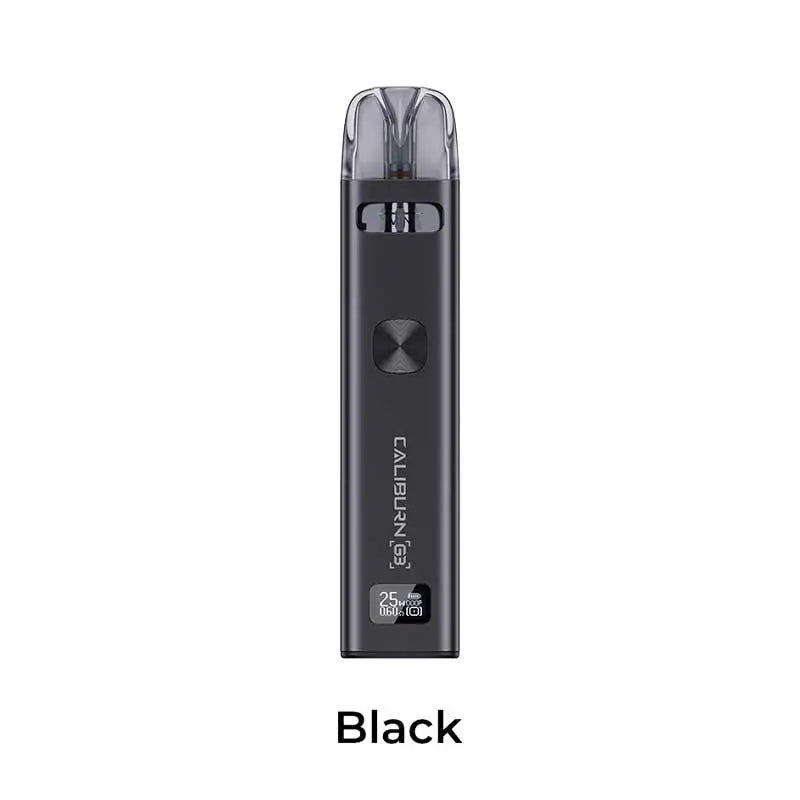 Uwell Kit de sistema de pod CALIBURN G3 1 UNIDADE VAPERS - Black - Kits