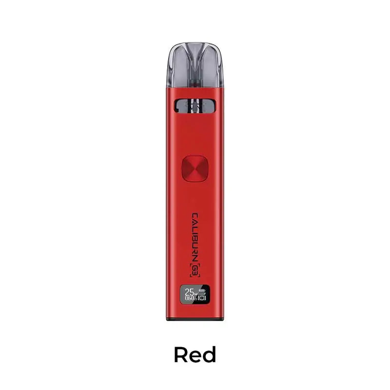 Uwell Kit de sistema de pod CALIBURN G3 1 UNIDADE VAPERS - Red - Kits