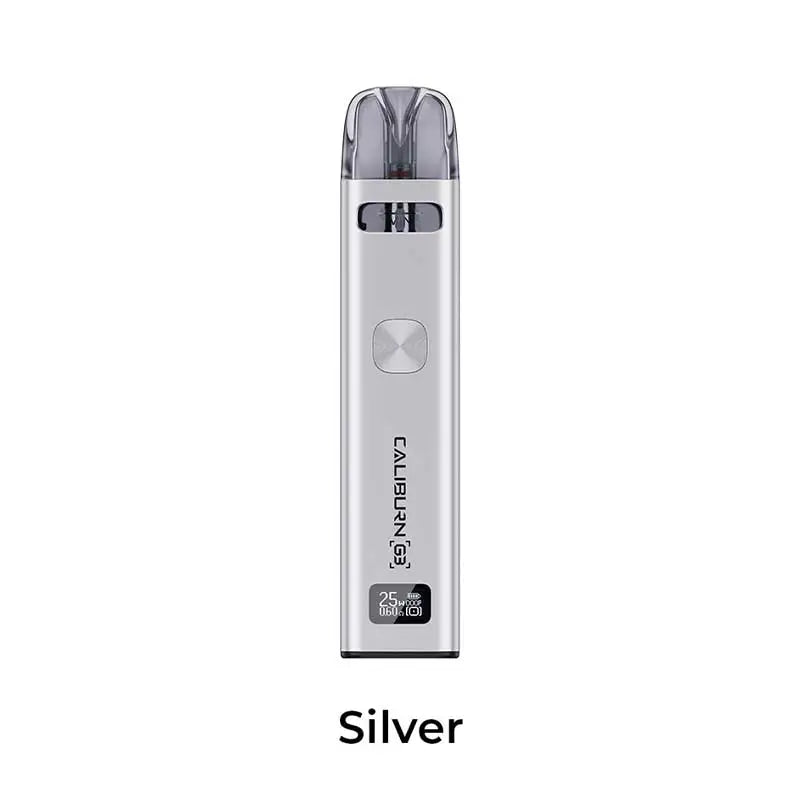 Uwell Kit de sistema de pod CALIBURN G3 1 UNIDADE VAPERS - Silver - Kits