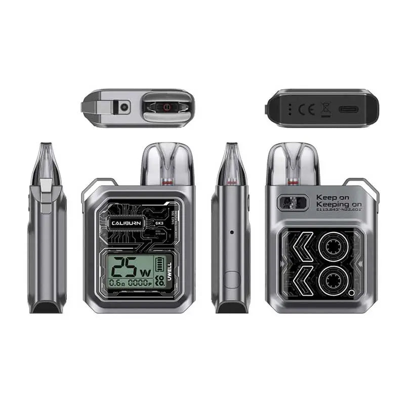 Uwell Kit de sistema de pod Caliburn GK3 1 UNIDADE VAPERS - Kits